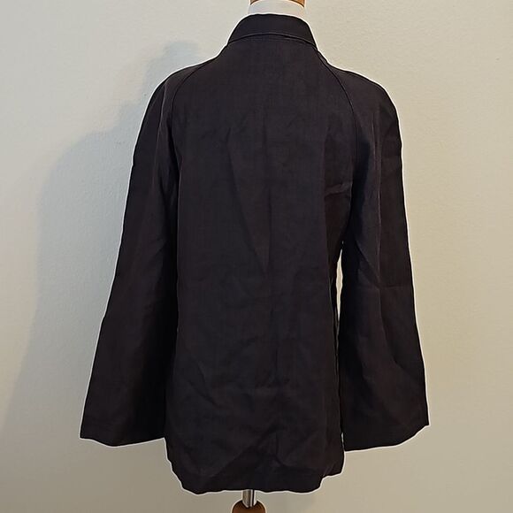 Diane von furstenberg linen blazer size M - Picture 4 of 10